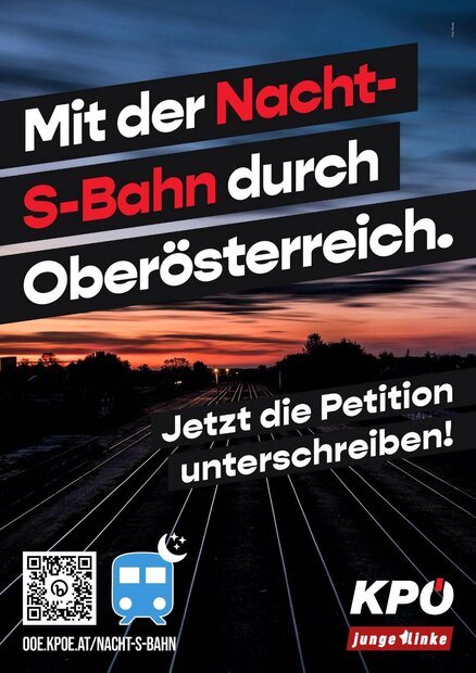 Poster 2 Eine Nacht-S-Bahn für Oberösterreich 