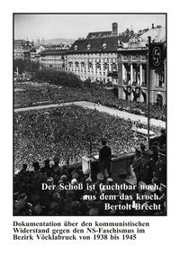 Der Schoß ist fruchtbar noch, aus dem das kroch. Dokumentation über den kommunistischen Widerstand gegen den NS-Faschismus im Bezirk Vöcklabruck von 1938 bis 1945.