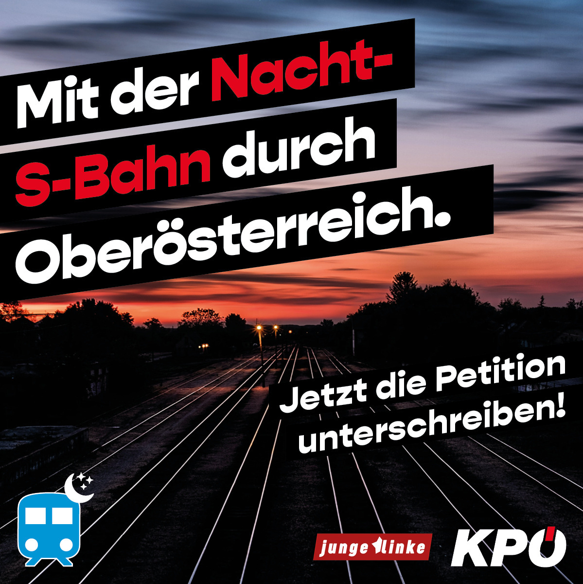 Sujet 2 Mit der Nach-S-Bahn durch Oberösterreich