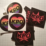 Sticker mit KPÖ Logo