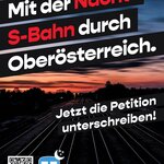 Poster 2 Eine Nacht-S-Bahn für Oberösterreich 