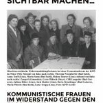 Ihre Handlungen sichtbar machen. Kommunistische Frauen im Widerstand gegen den Faschismus.